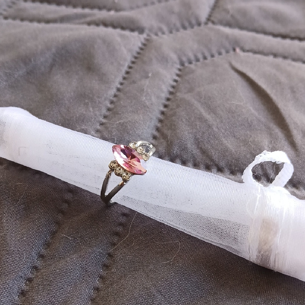 Elegant Pink Gemstone Ring